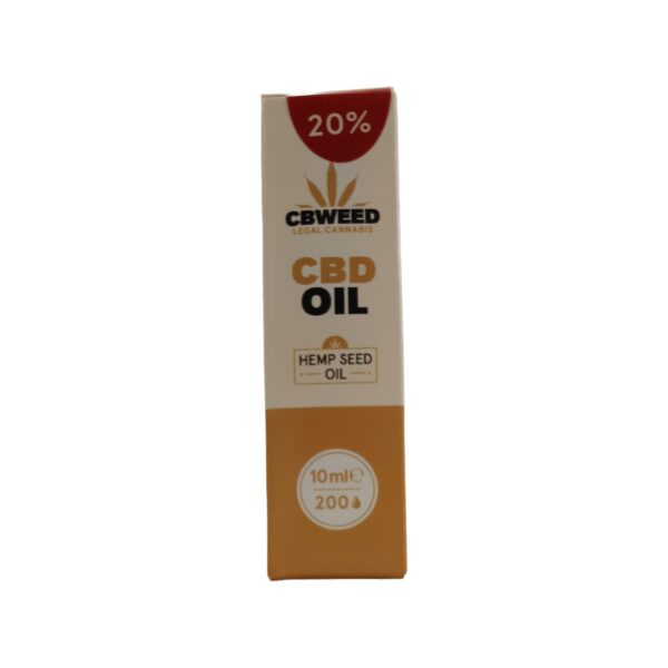 Aceite de CBD 20% aceite base cáñamo