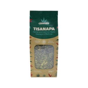 Tisana natural de cáñamo y melisa para el relax