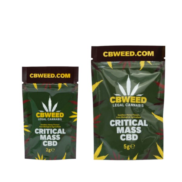 Critical Mass CBD 2 y 5 gramos