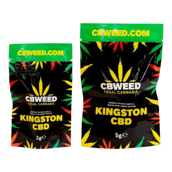 Flor Kingston CBD 2 y 5 gramos