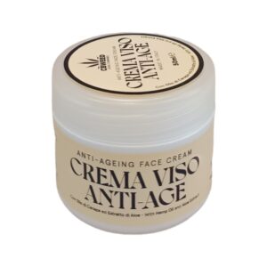 Crema anti edad con aceite de cáñamo