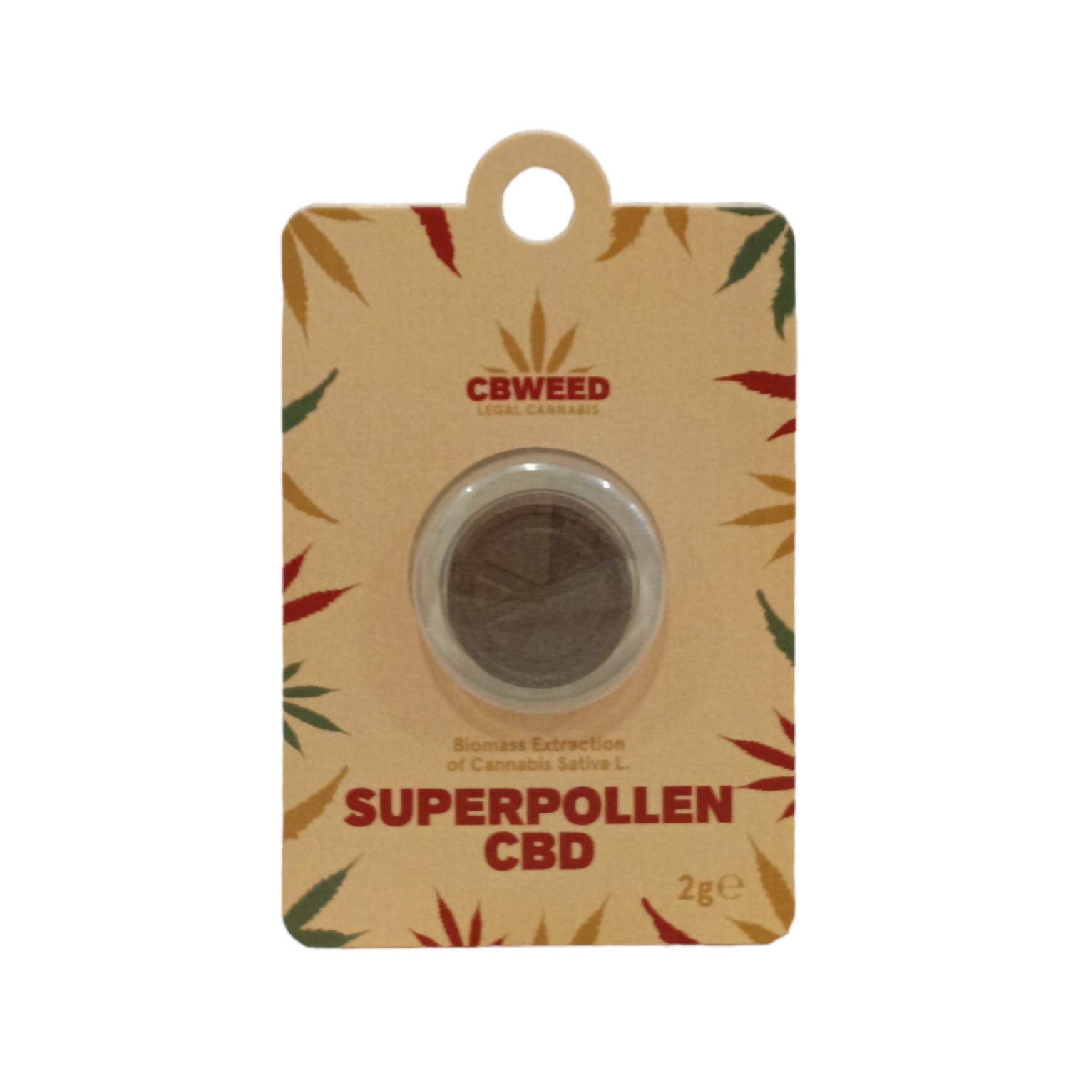 Resina de CBD Super polen 2g