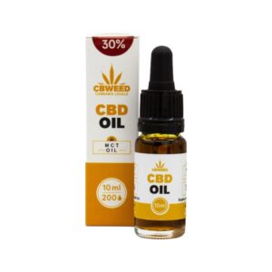 Aceite de CBD del 30 porciento con aceite base MCT