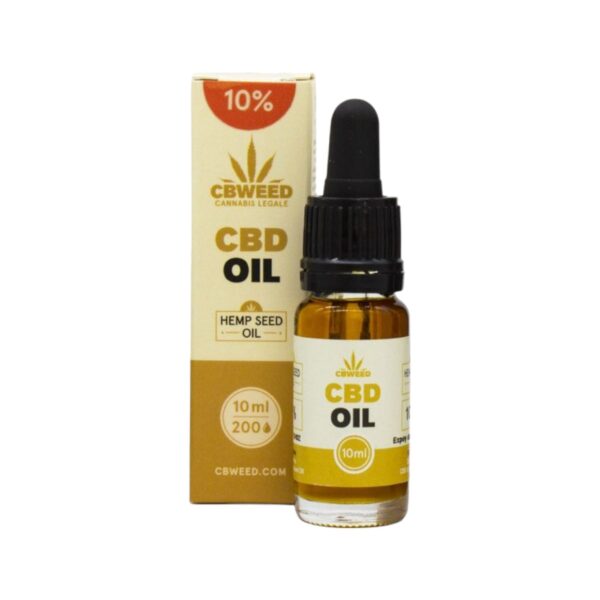 Aceite de CBD con base de cañamo 10%