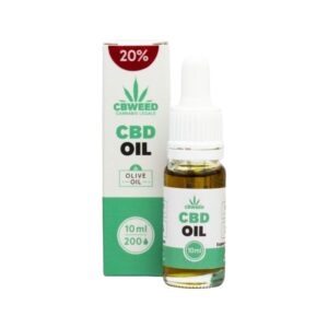 Aceite de CBD del 20 porciento con aceite base oliva